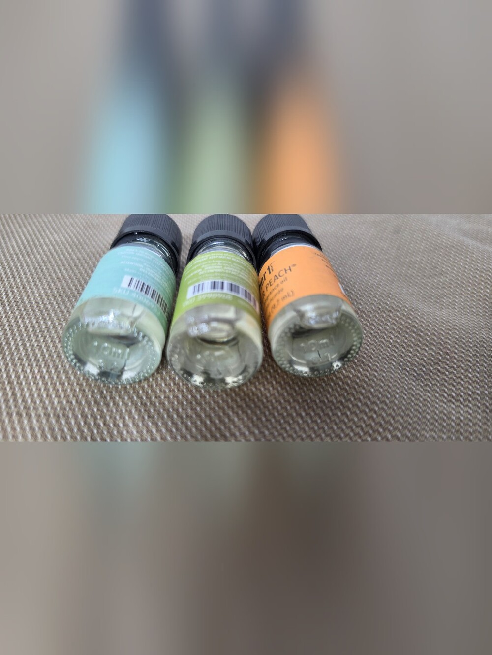 Pier 1 Imports Home Fragrance Oil Lot of 3 Citrus Cilantro SeaGrass Ginger Peach - Picture 4 of 4